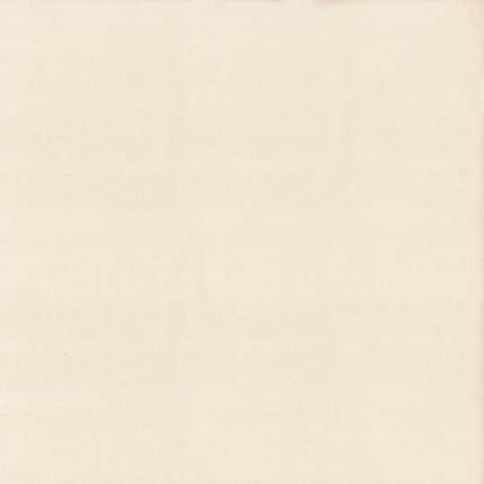 Fabric Traditions Off-White Unbleached Muslin Cotton Fabric